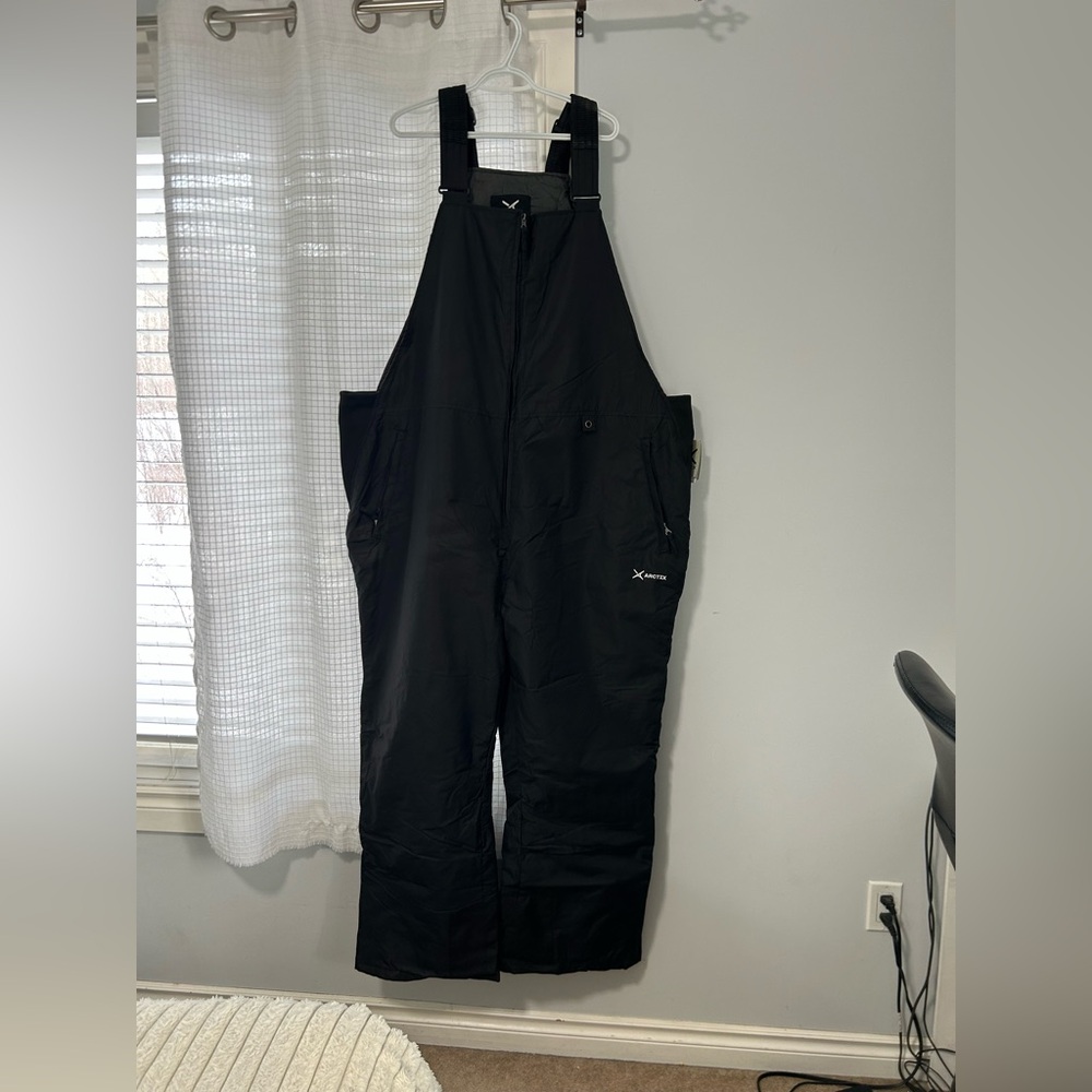 NWT Arctix Black Snow Bib Overalls